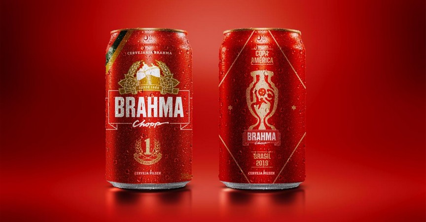 Brahma lança lata especial com QR Code para a Conmebol Copa América