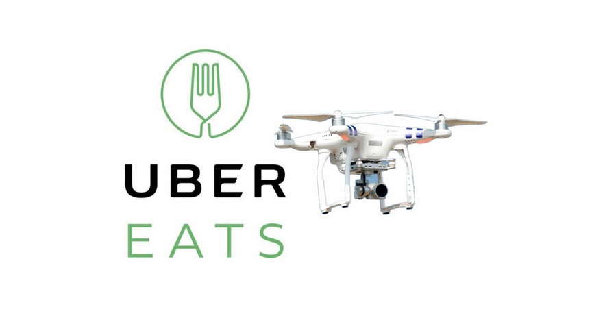 Nos EUA, Uber testa delivery por drones