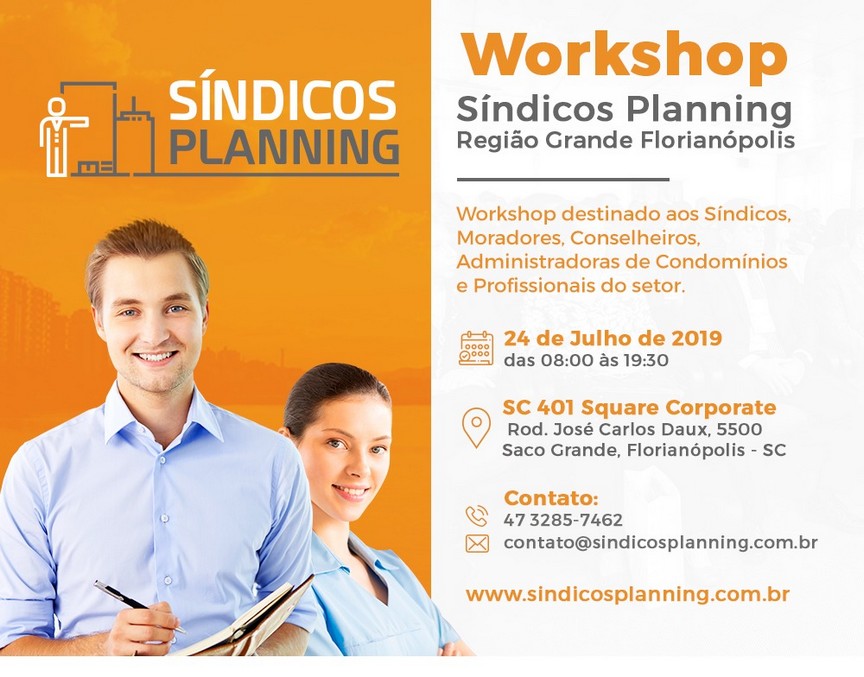 11ª Edição do Workshop Síndicos Planning acontece em Florianópolis