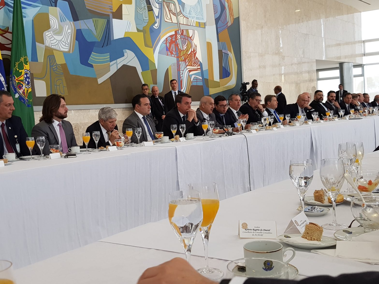 Encontro com Presidente Bolsonaro foi marcado por reconhecimento da importância da Midia Regional