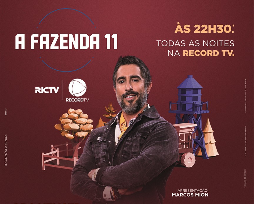 A Fazenda 11 estreia e dobra audiência em Florianópolis