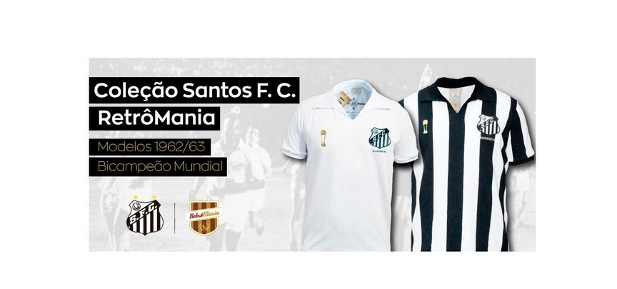 Santos FC lança camisas comemorativas ao Bicampeonato Mundial de Clubes