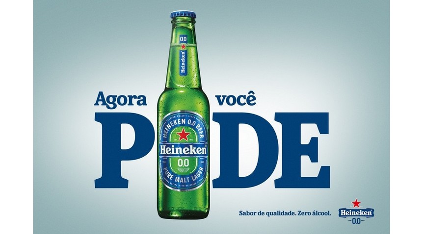 Heineken lança versão sem álcool no Brasil