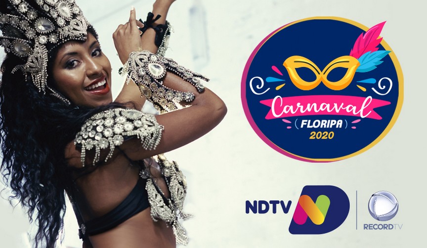 NDTV é a emissora oficial do Carnaval de Florianópolis