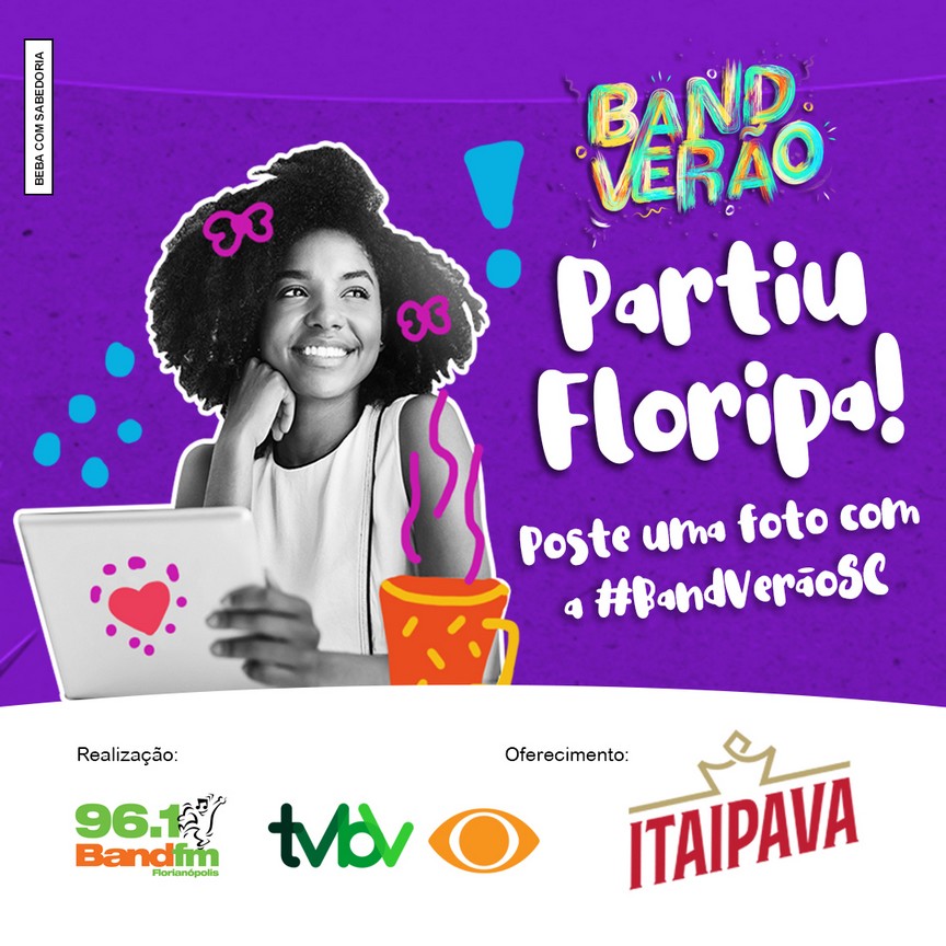 Band FM Florianópolis e TVBV realizam o projeto Verão na Joaquina
