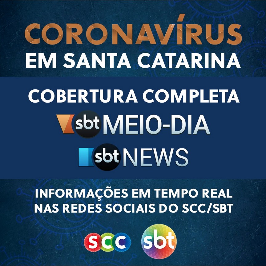 SCC/SBT amplia cobertura sobre novo coronavírus em Santa Catarina