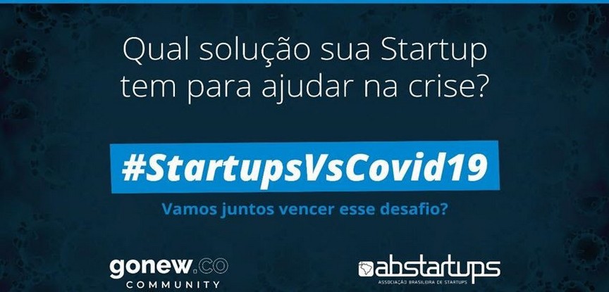 Startups promovem o compartilhamento de soluções para a crise do Covid-19