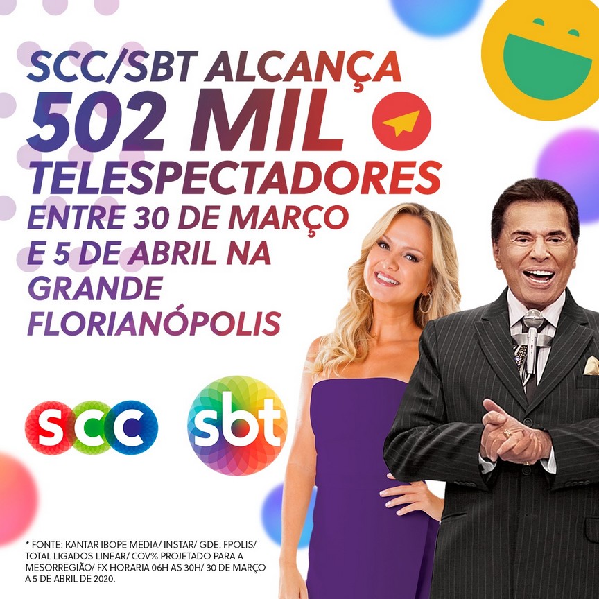 SCC/SBT alcança 502 mil telespectadores na Grande Florianópolis