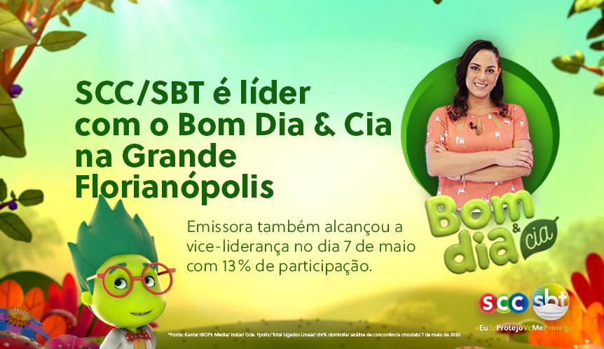 SCC/SBT alcança liderança com o Bom Dia & Cia na Grande Florianópolis -  Acontecendo Aqui