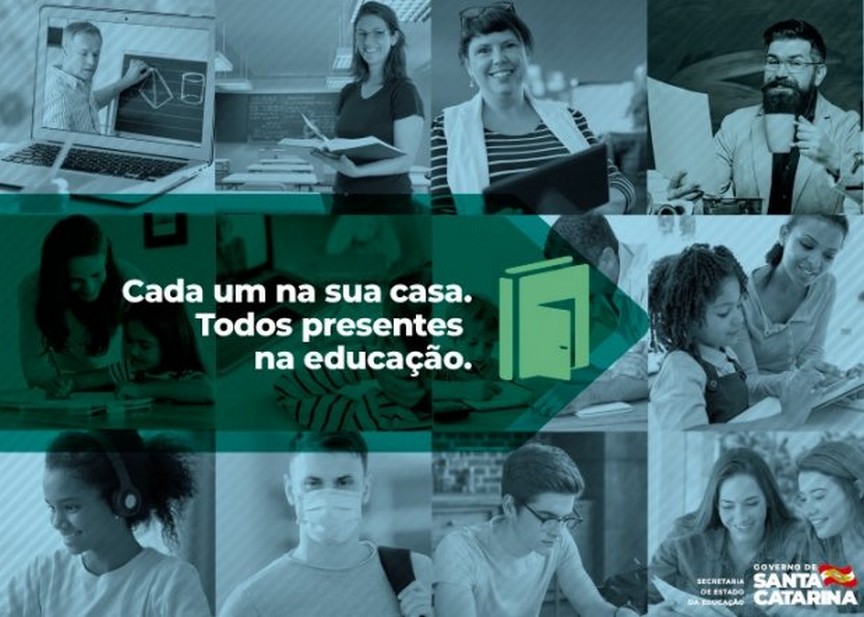 Secretaria da Educação de SC lança campanha para engajar alunos, pais e professores nas atividades não presenciais