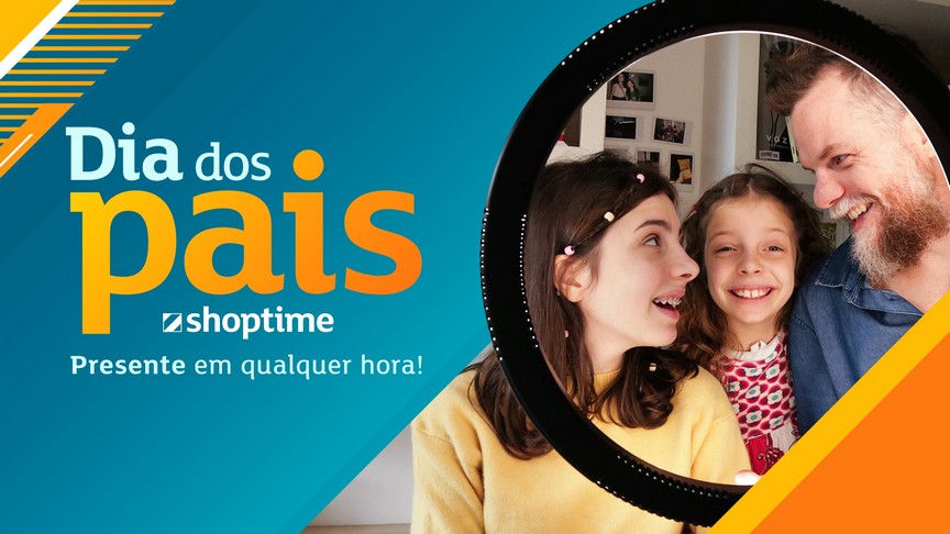 Campanha de Dia dos Pais do Shoptime é estrelada por Marcos Piangers