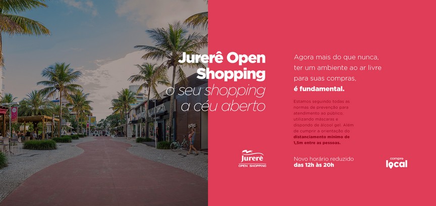 Trends assina criação da campanha “Jurerê Open Shopping – Seu Shopping a Céu Aberto”