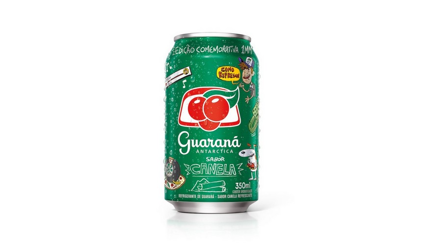 Edição limitada sabor Canela é lançada pelo Guaraná Antarctica