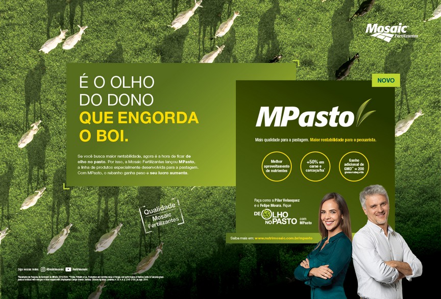 Innova AATB assina campanha que anuncia nova linha de produtos da Mosaic Fertilizantes