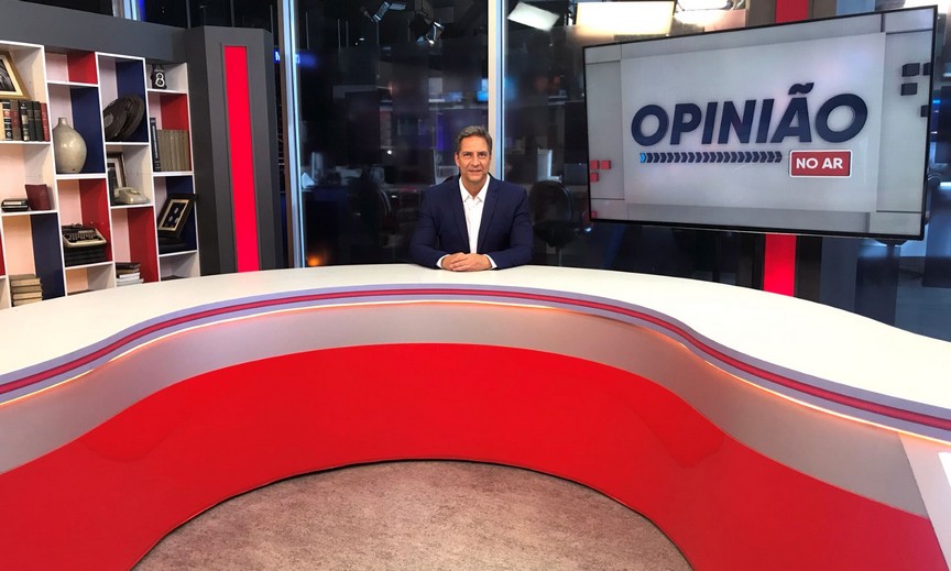 HOJE | Jornalista Luís Ernesto Lacombe começa em jornalístico da RedeTV!