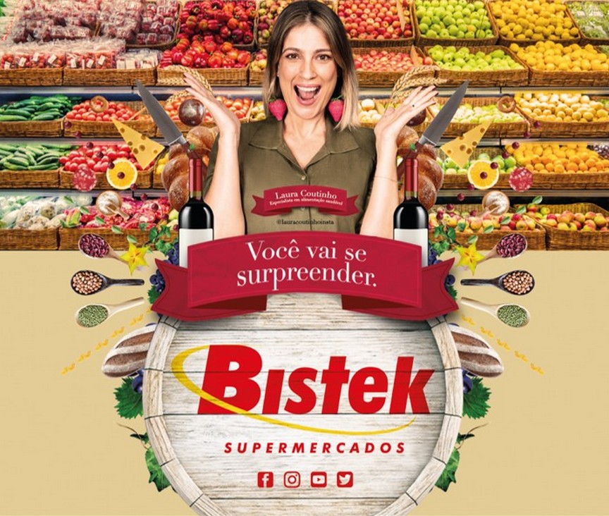 Influenciadores são destaque na campanha da OneWG para o Bistek Supermercados