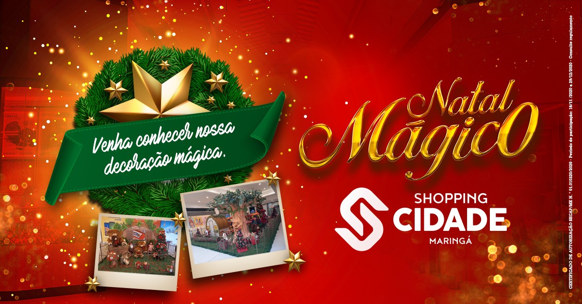 Run Comunicação lança Campanha de Natal com Papai Noel em realidade aumentada para Shopping Cidade Maringá