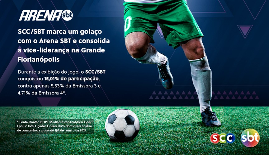 SCC/SBT na vice-liderança na Grande Florianópolis com Libertadores 