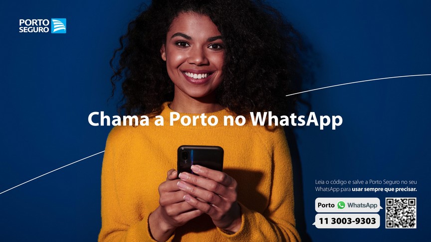 Porto Seguro fortalece seu atendimento por WhatsApp em nova campanha