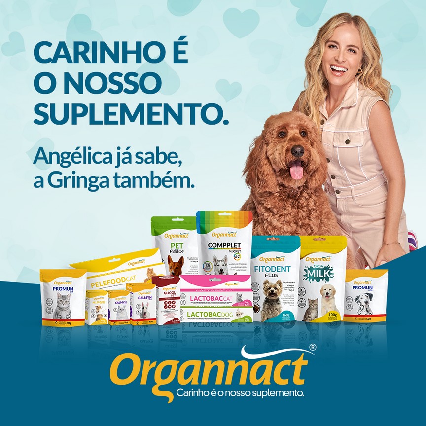 Organnact apresenta primeira campanha com Angélica, nova embaixadora da marca