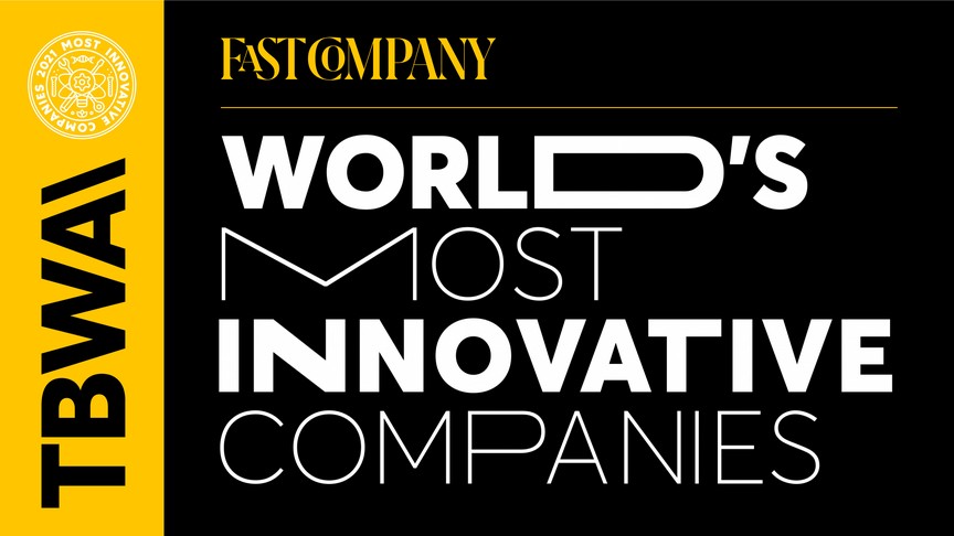 TBWAWorldwide está entre as empresas mais inovadoras do mundo pelo terceiro ano consecutivo