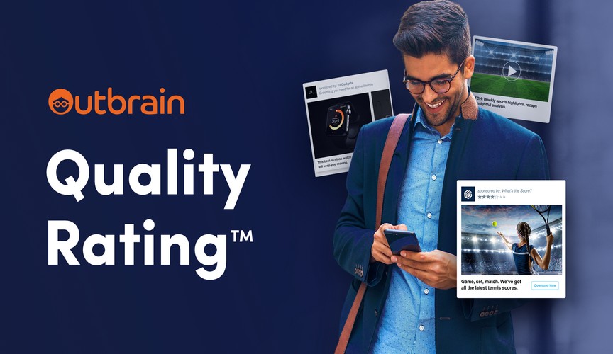 Outbrain anuncia QualityRating para aprimorar experiências personalizadas em seu feed na open web