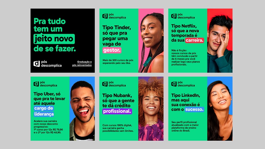 Descomplica apresenta nova campanha cocriada com a Purple Cow