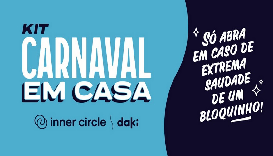 Daki promove campanha para curtir o carnaval sem sair de casa