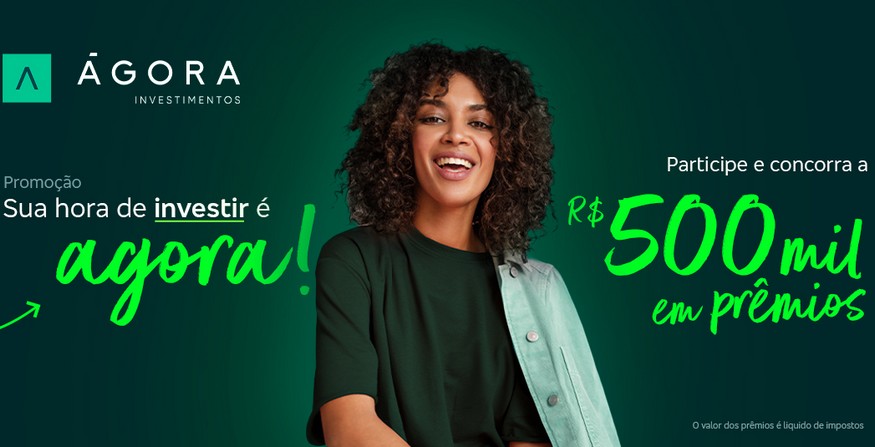 500 mil em prêmios na ação de marketing da Ágora