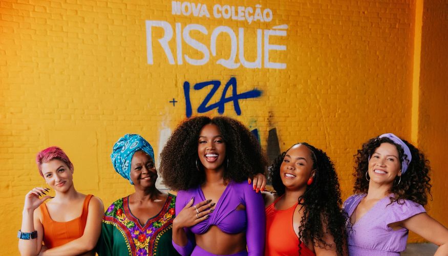 Ampfy apresenta nova campanha de Risqué, protagonizada pela cantora Iza