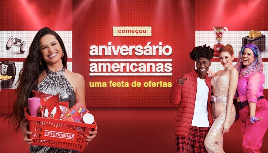 Juliette e Ana Clara protagonizam campanha de aniversário da Americanas