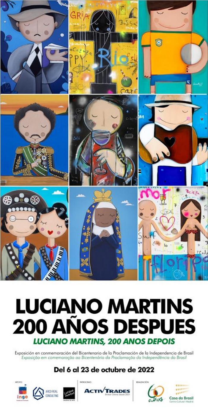 HOJE | Artista plástico Luciano Martins estreia exposição em Madri