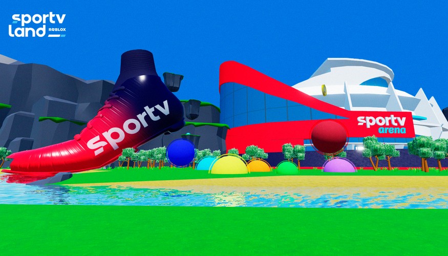 Sportv lança ambiente interativo dentro do metaverso de Roblox