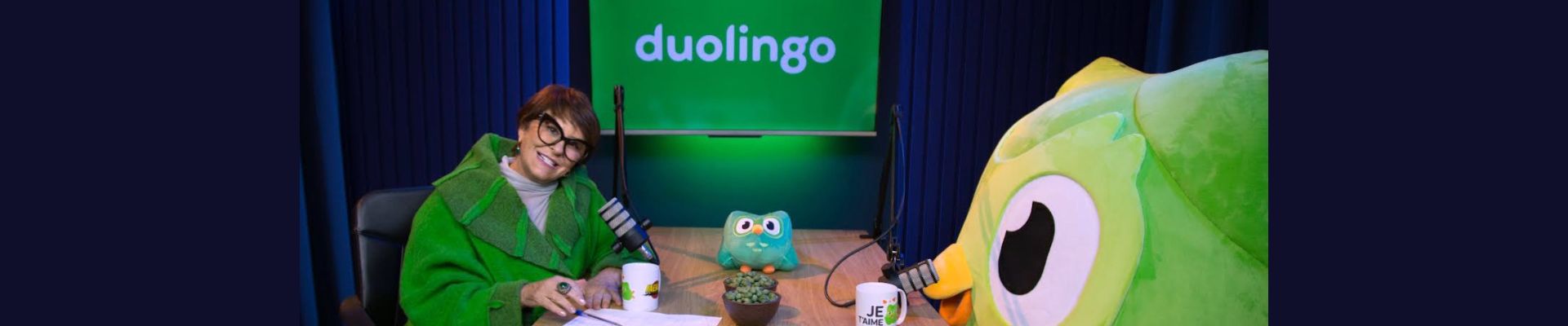 Márcia Sensitiva protagoniza nova campanha de Duolingo