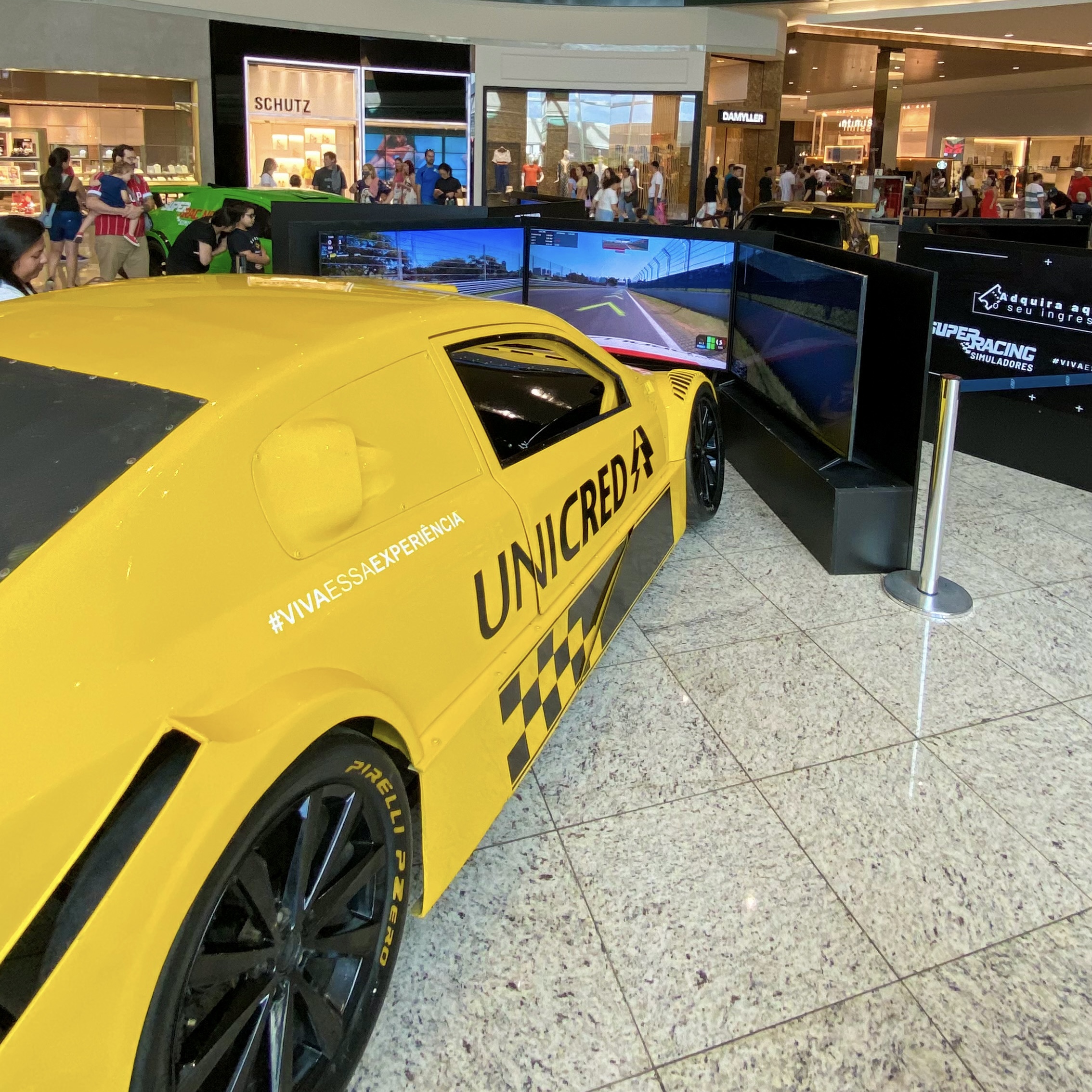 Simulador de Carros Desportivos de Luxo em COQUINHOS
