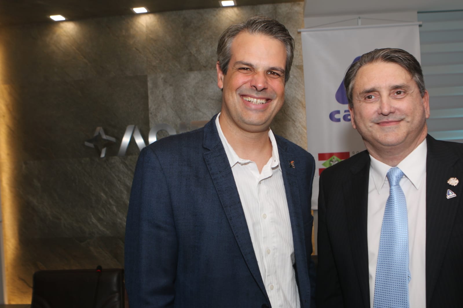 ACIF é sede da solenidade de posse do novo presidente da CASAN