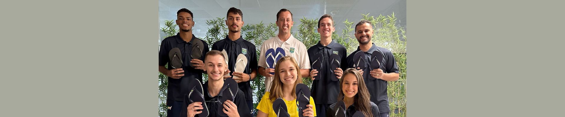 Havaianas será calçado oficial dos atletas em Paris 2024