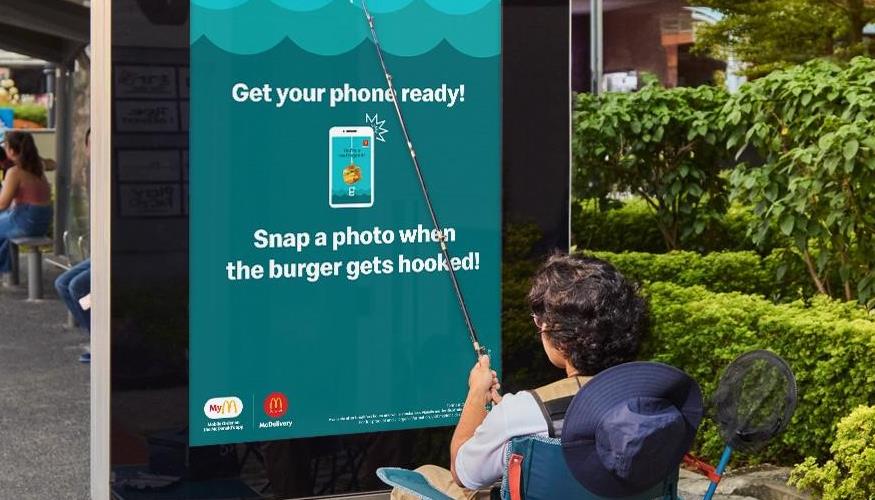 Campanha traz pesca no McDonald’s para promover hambúrguer de peixe