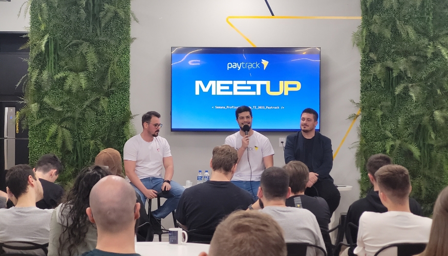 MeetUp Paytrack reúne especialistas em tecnologia em Blumenau (SC)