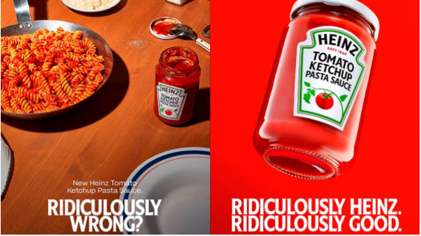 Nova campanha Heinz traz o debate sobre ketchup no macarrão