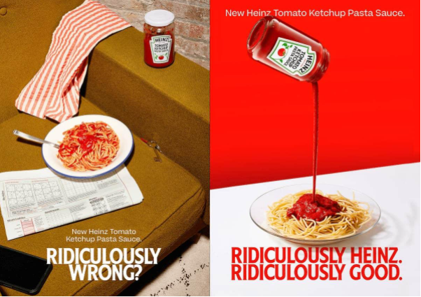 Nova campanha Heinz traz o debate sobre ketchup no macarrão