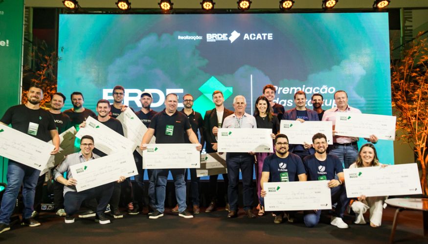 BRDE Labs anuncia 12 startups premiadas na capacitação em SC