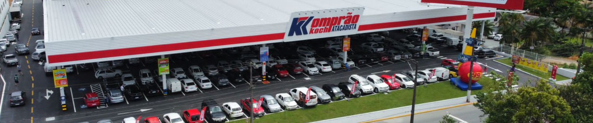 Inauguração da terceira loja Komprão em Jaraguá do Sul em Santa Catarina