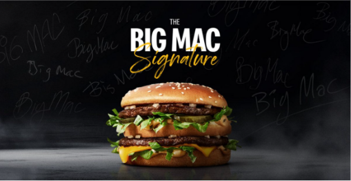 Já imaginou ganhar um autógrafo do Big Mac?