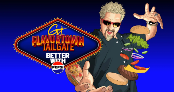 Pepsi no Super Bowl Vegas terá parceria com Flavortown para fazer com que os fãs não gastem muito para comer no dia do evento