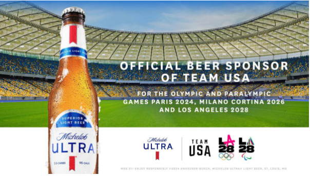 Equipe dos Estados Unidos fecha com marca de cerveja como patrocinadora para os Jogos Olímpicos