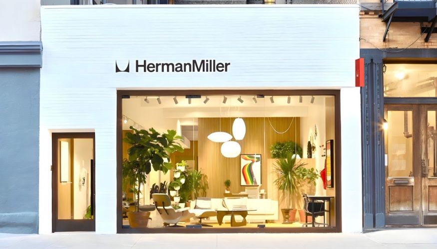 Marca de design Herman Miller apresenta nova identidade visual