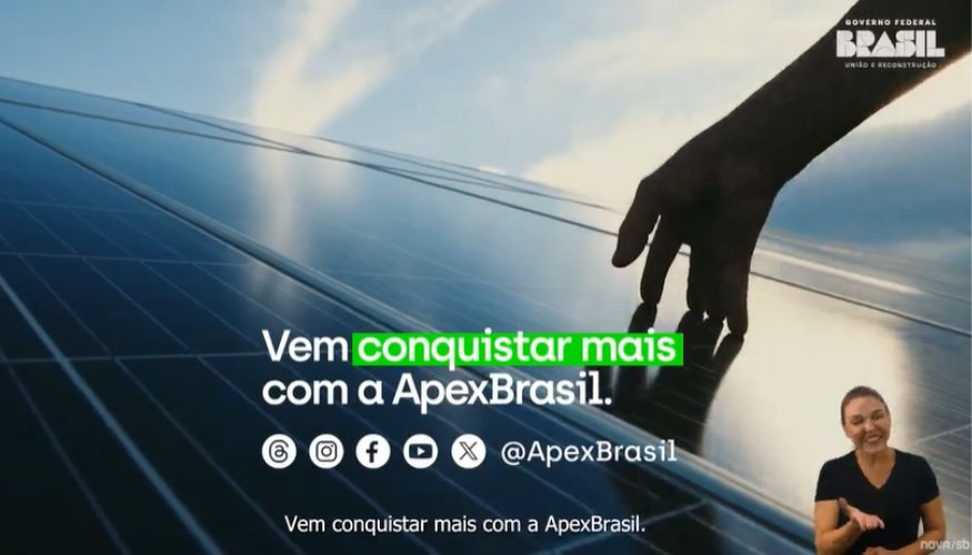 Em nova ação, Apex Brasil mostra protagonismo do país no mundo