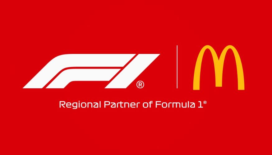 McDonald’s é o novo patrocinador da Fórmula 1 na América Latina e Caribe