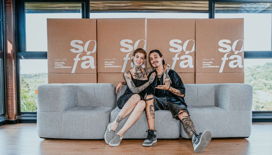 Christian Figueiredo e ZOO unem-se à marca de sofás cativada pelas redes sociais